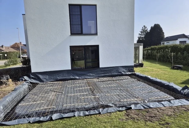 Voorbereiding van een dakproject