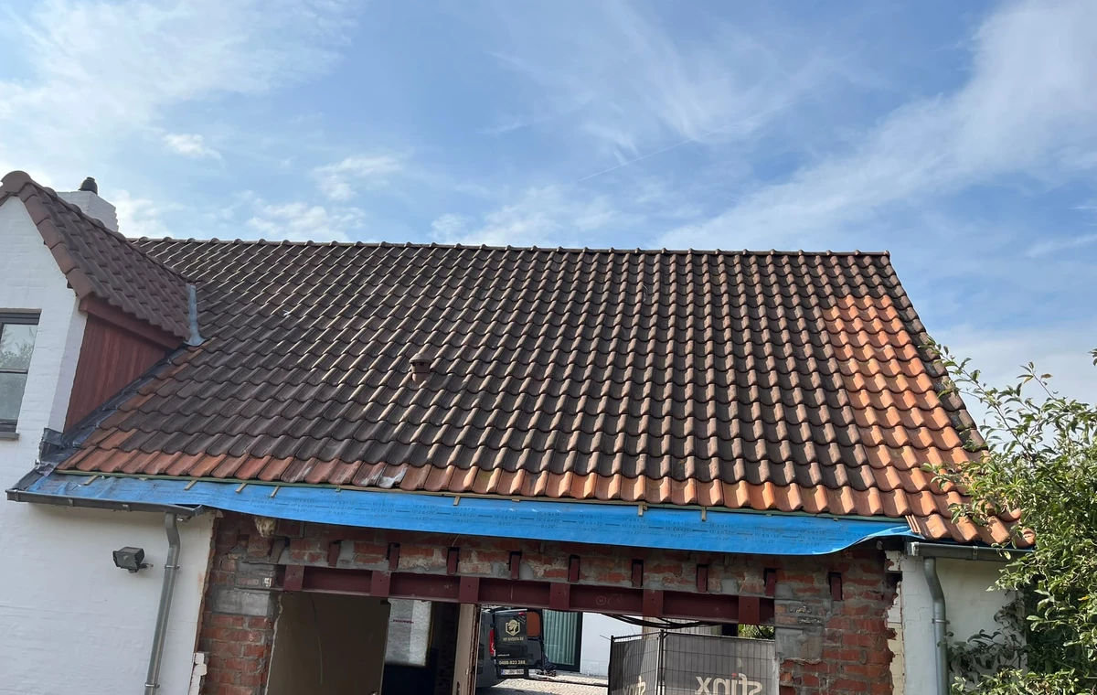 Doordacht bouwdetail van een echt VIP Inventa renovatieproject