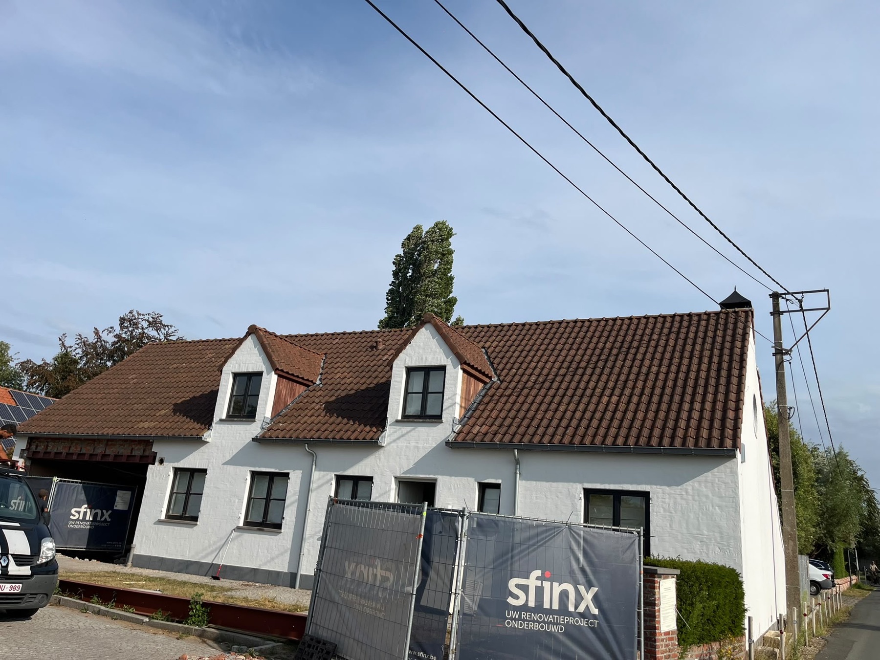 Woning in Damme voor de dringende dakwerken
