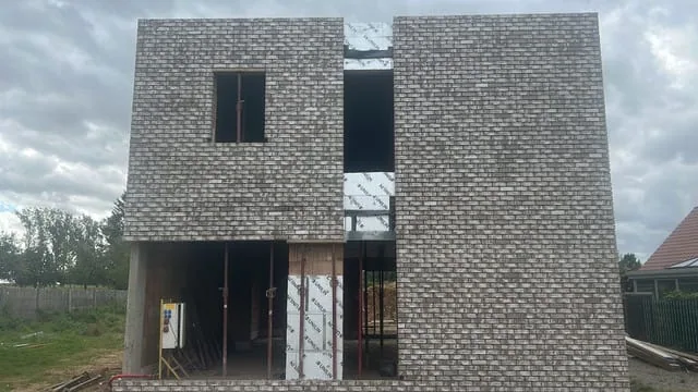 Volledig wind- en waterdichte ruwbouw