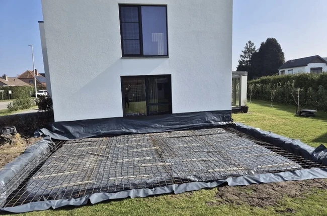 1. Voorbereiding van hetzelfde echte aanbouwproject