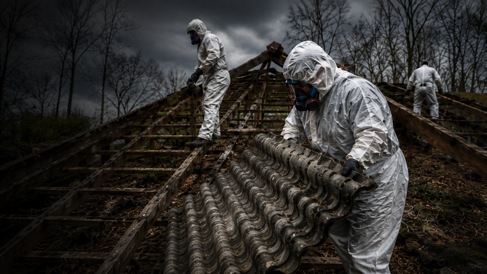 VIP Inventa team voert asbestsanering veilig uit